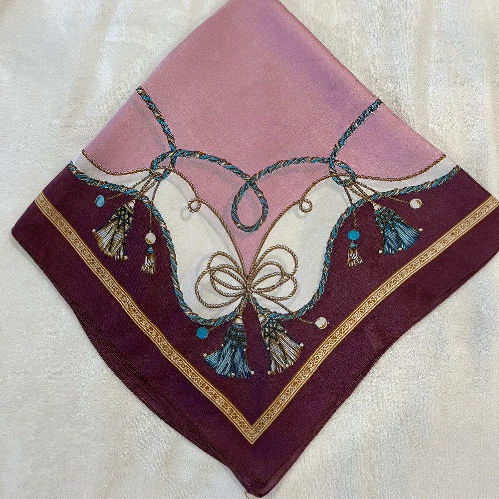 Satin scarf